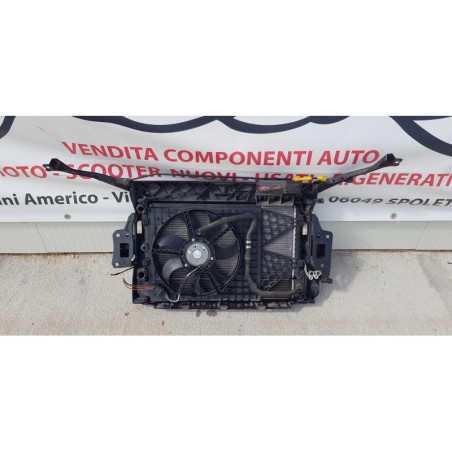 SKODA FABIA NJ3 KIT RADIATORE ELETTROVENTOLA OSSATURA RIVESTIMENTO A/C