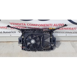 SKODA FABIA NJ3 KIT RADIATORE ELETTROVENTOLA OSSATURA RIVESTIMENTO A/C