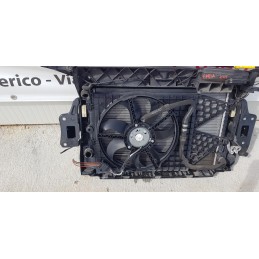 SKODA FABIA NJ3 KIT RADIATORE ELETTROVENTOLA OSSATURA RIVESTIMENTO A/C