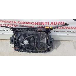 SKODA FABIA NJ3 KIT RADIATORE ELETTROVENTOLA OSSATURA RIVESTIMENTO A/C
