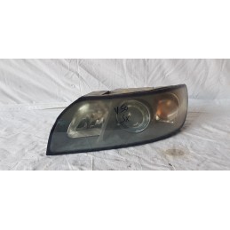 VOLVO V50 FANALE FANALI FARO FARI PROIETTORE ANTERIORE SINISTRO