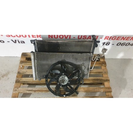 MINI COOPER R56 KIT RADIATORI RAFFREDDAMENTO ACQUA CLIMA ELETTROVENTOL