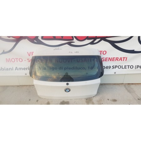 BMW SERIE 1 E87 PORTELLONE COFANO BAGAGLIAIO LUNOTTO POST ALPINWEISS