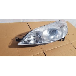 PEUGEOT 407 FANALE FANALI PROIETTORE FARO FARI ANTERIORE SINISTRO ALOGENO