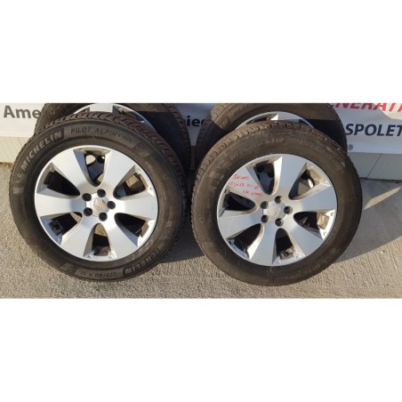 4x CERCHI IN LEGA + PNEUMATICI SUBARU OUTBACK-LEGACY-IMPREZA-XV