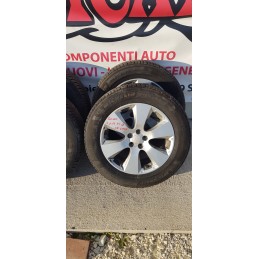 4x CERCHI IN LEGA + PNEUMATICI SUBARU OUTBACK-LEGACY-IMPREZA-XV