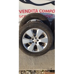 4x CERCHI IN LEGA + PNEUMATICI SUBARU OUTBACK-LEGACY-IMPREZA-XV