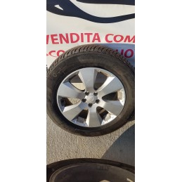 4x CERCHI IN LEGA + PNEUMATICI SUBARU OUTBACK-LEGACY-IMPREZA-XV