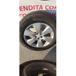 4x CERCHI IN LEGA + PNEUMATICI SUBARU OUTBACK-LEGACY-IMPREZA-XV