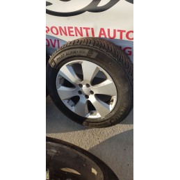 4x CERCHI IN LEGA + PNEUMATICI SUBARU OUTBACK-LEGACY-IMPREZA-XV