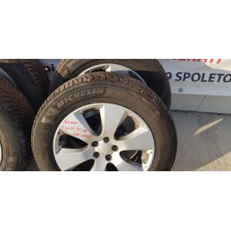4x CERCHI IN LEGA + PNEUMATICI SUBARU OUTBACK-LEGACY-IMPREZA-XV