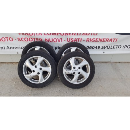 4x CERCHI IN LEGA PEUGEOT 206-207-208-307-308-PARTNER INT. 4x108
