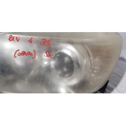 TOYOTA RAV 4 3 SERIE PROIETTORE FANALE FANALI FARO FARI ANTERIORE SX