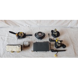 FIAT 500 2 SERIE KIT AIRBAG VOLANTE CINTURE CENTRALINA PRETENS CRUSCOTTO