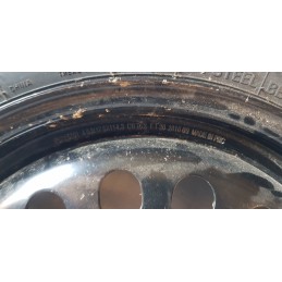 NISSAN JUKE/QASHQAI RUOTA SCORTA RUOTINO CERCHIO FERRO