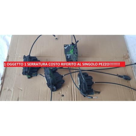 RENAULT CLIO 3 SERIE SERRATURA CENTRALIZ ELETTRICA ANT POST DX o SX