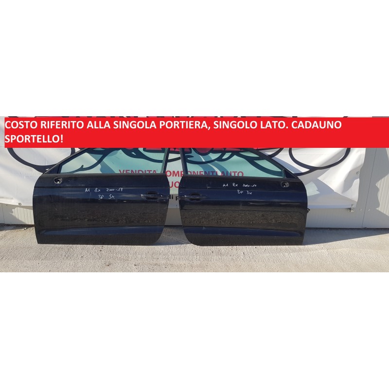 AUDI A1 8X SPORTELLO SPORTELLI PORTA PORTIERA SX o DX