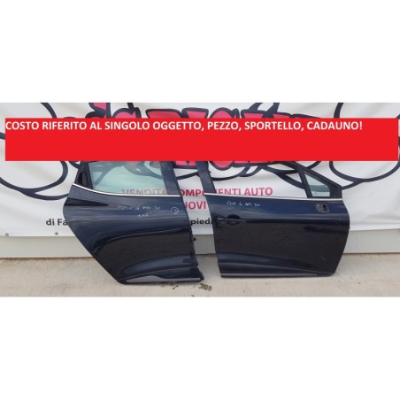RENAULT CLIO 4 QUARTA SERIE SPORTELLO PORTA PORTIERA ANT o POST DX