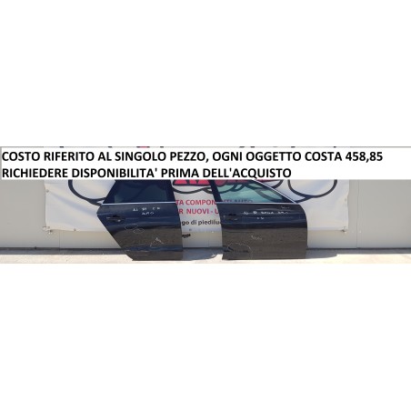 AUDI A4 B9 8W SPORTELLO PORTA PORTE PORTIERA LATERALE ANT o POST DX