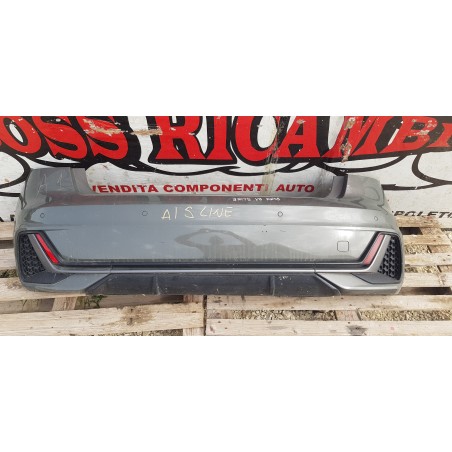 AUDI A1 GB S-LINE PARAURTI POSTERIORE SENSORI RETRONEBBIA SPOILER
