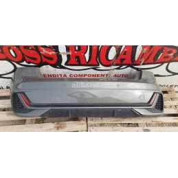 AUDI A1 GB S-LINE PARAURTI POSTERIORE SENSORI RETRONEBBIA SPOILER