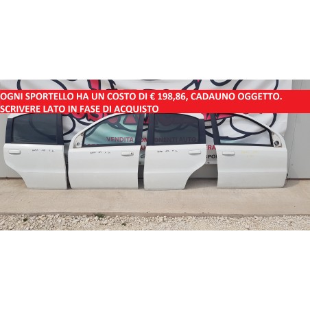FIAT PANDA 100HP SPORTELLO PORTA PORTE PORTIERA ANT o POST SX o DX