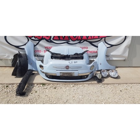 FIAT 500 312 2S MUSATA FRONTALE PARAURTI COFANO PARAF FANALI RADIATORI