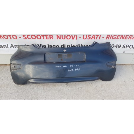 TOYOTA AYGO PARAURTI PARAURTO POSTERIORE NUDO REAR BUMPER
