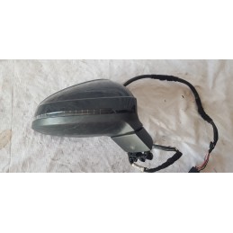 AUDI A4 B9 8W REST. SPECCHIETTO RETROVISORE ESTERNO LATERALE VETRO DX