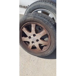 4x CERCHI IN LEGA DAIHATSU TREVIS-CUORE-SIRION-MATERIA INT. 4x100