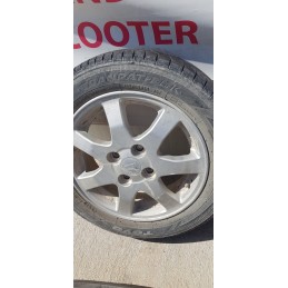 4x CERCHI IN LEGA DAIHATSU TREVIS-CUORE-SIRION-MATERIA INT. 4x100