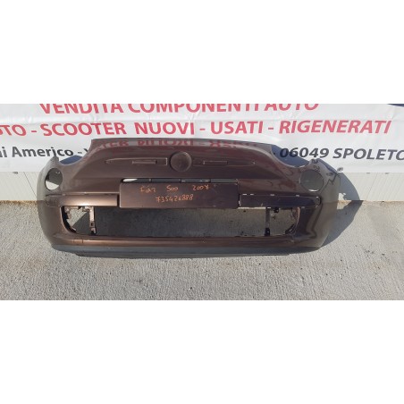 FIAT 500 PARAURTI PARAURTO ANTERIORE NUDO FRONT BUMPER