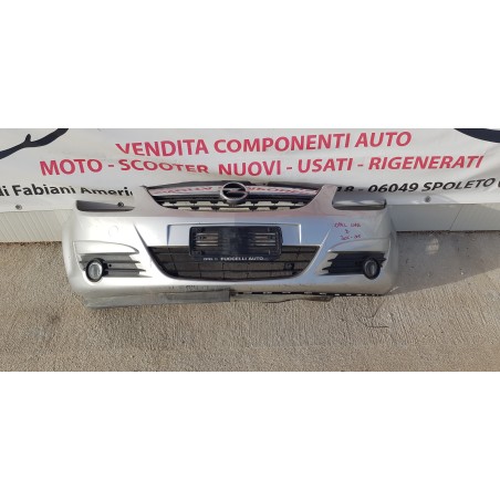OPEL CORSA D PARAURTI GRIGLIA GRIGLIE FENDINEBBIA ANTERIORE MASCHERINA