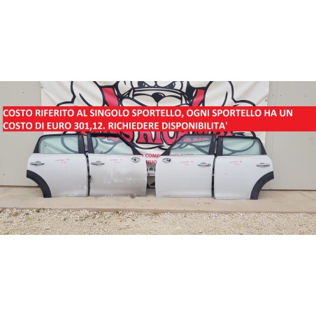 MINI COOPER COUNTRYMAN R60 SPORTELLO PORTA PORTE PORTIERA ANT POST