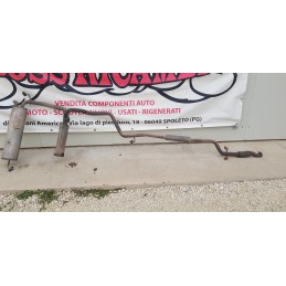 FIAT 500L MARMITTA TUBO SCARICO TERMINALE SILENZIATORE 0.9 METANO
