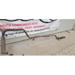 FIAT 500L MARMITTA TUBO SCARICO TERMINALE SILENZIATORE 0.9 METANO