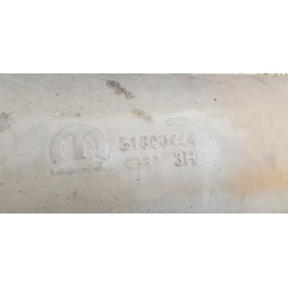 FIAT 500L MARMITTA TUBO SCARICO TERMINALE SILENZIATORE 0.9 METANO