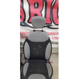 FIAT 500L TAPPEZZERIA SEDILI INTERNI TESSUTO AIRBAG ANT POST COMP