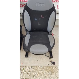 FIAT 500L TAPPEZZERIA SEDILI INTERNI TESSUTO AIRBAG ANT POST COMP