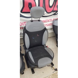 FIAT 500L TAPPEZZERIA SEDILI INTERNI TESSUTO AIRBAG ANT POST COMP