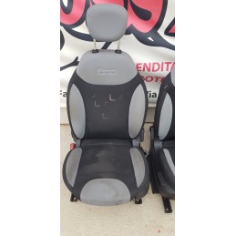 FIAT 500L TAPPEZZERIA SEDILI INTERNI TESSUTO AIRBAG ANT POST COMP