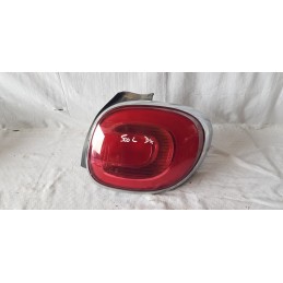 FIAT 500L FANALE FARO STOP ESTERNO CORNICE CROMATA POSTERIORE DESTRO