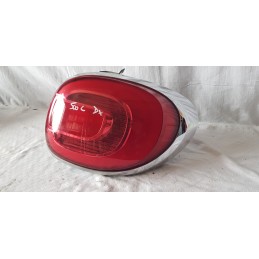 FIAT 500L FANALE FARO STOP ESTERNO CORNICE CROMATA POSTERIORE DESTRO