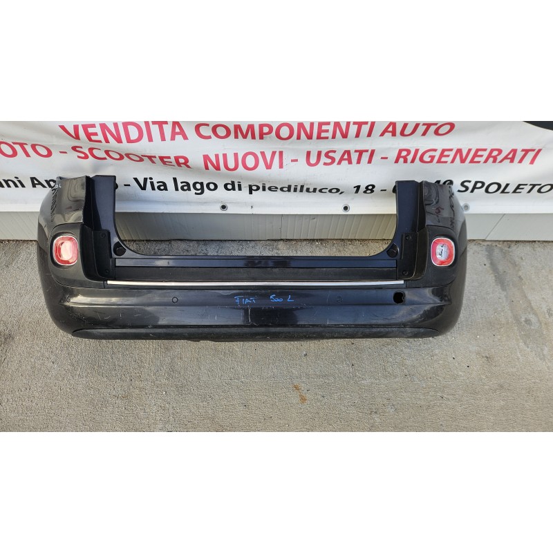 FIAT 500L PARAURTI SPOILER BATTIVALIGIA FANALINI SENSORI POSTERIORE