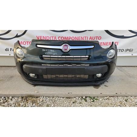 FIAT 500L PARAURTI SPOILER GRIGLIA MASCHERINA LOGO FENDI ANTERIORE