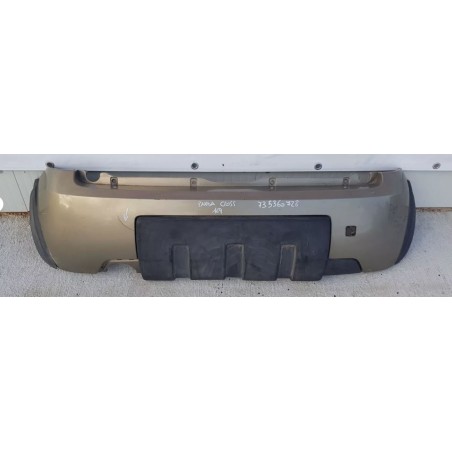 FIAT PANDA 169 CROSS PARAURTI PARAURTO POSTERIORE NUDO REAR BUMPER
