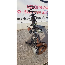 DACIA DUSTER 2S SOSPENSIONE SEMIASSE BRACCIO MOZZO FUSEL AMMORTIZZ SX