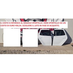 DACIA DUSTER 2 SERIE SPORTELLI PORTA PORTIERA LAT POST DX o SX