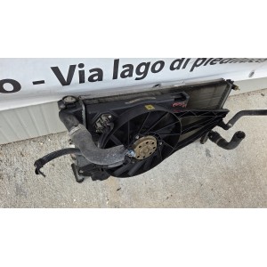 FIAT PANDA 169 KIT RADIATORI RADIATORE CLIMA A/C ACQUA ELETTROVENTOLA 1.2 BENZIN
