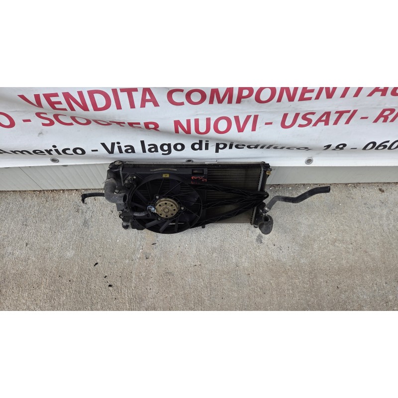 FIAT PANDA 169 KIT RADIATORI RADIATORE CLIMA A/C ACQUA ELETTROVENTOLA 1.2 BENZIN